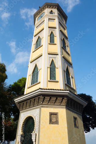 Moorish style clock tower of Guayaquil, Ecuador