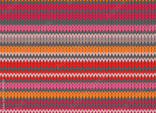 scandinavian style seamless knitted pattern