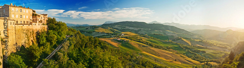 Panorama of the Tuscany, Italy