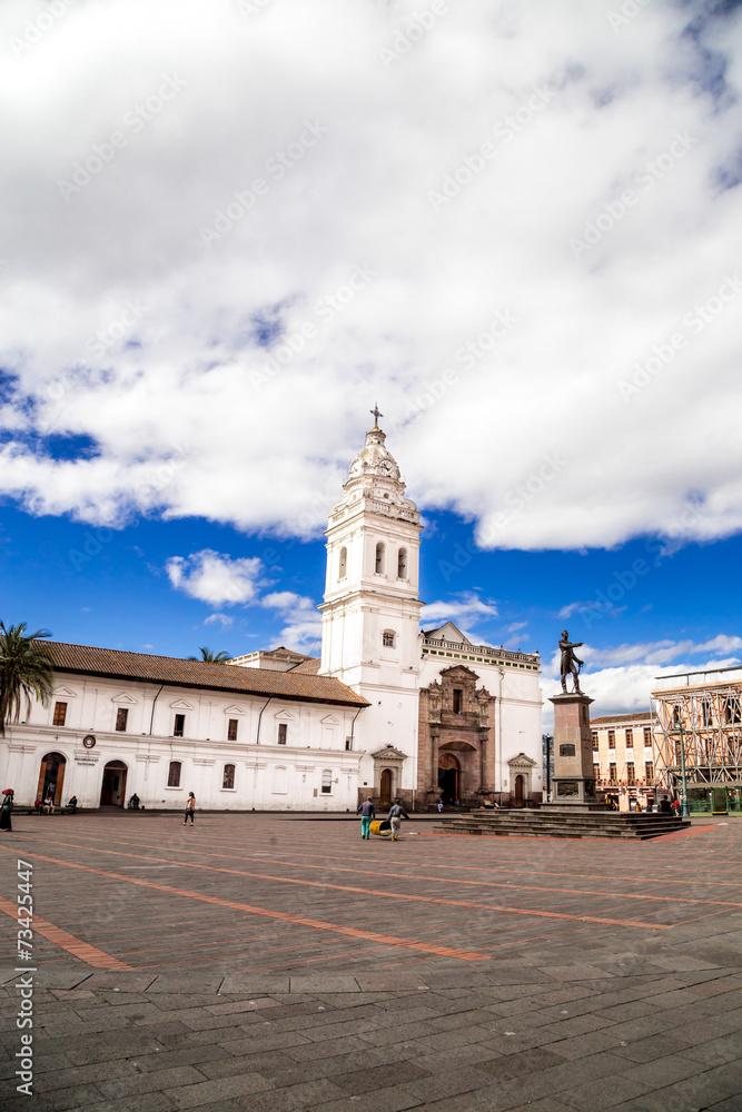 Plaza de Santo Domingo Quito Ecuador South America