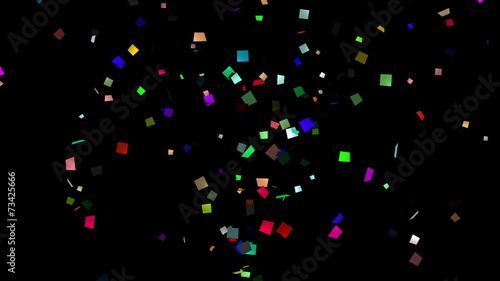 Confetti the bottom for Screen blending mode