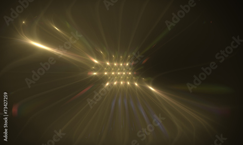 Obraz na plátně optical flares