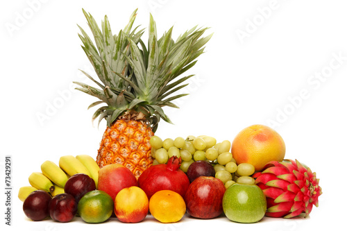 Fototapeta Naklejka Na Ścianę i Meble -  Multi Fruits with Pineapple