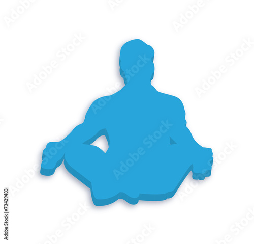 3d Yoga Man
