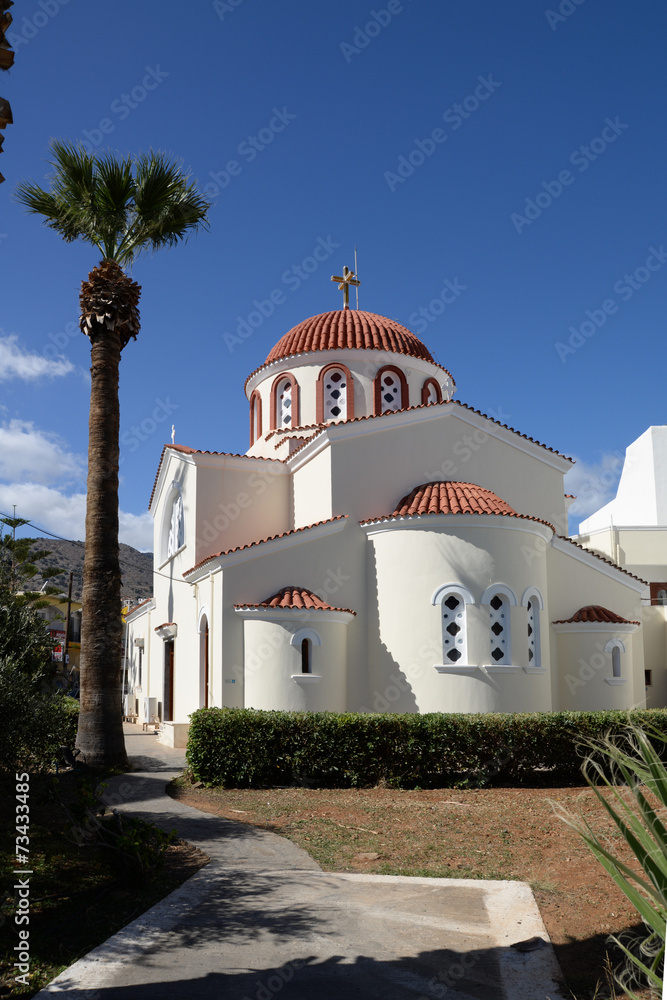 Kirche in Elounda, Kreta