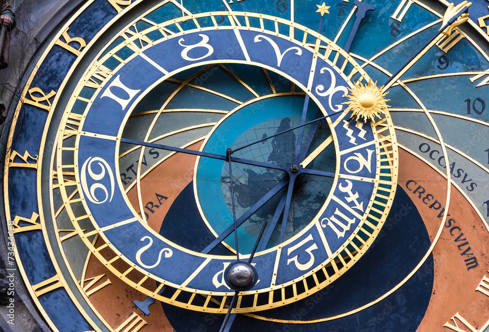 Naklejka premium Altstädter Astronomische Uhr in Prag