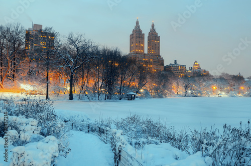 Central Park winter