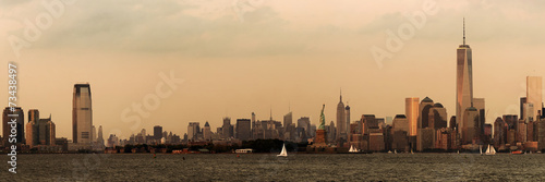 Photography Manhattan downtown skyline
