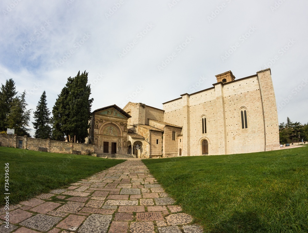 Naklejka premium The Oratory of San Bernardino in Perugia,
