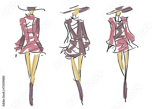 :	Sketch Fashion Poses