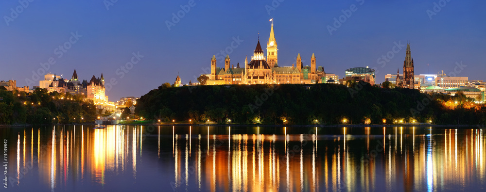 Obraz premium Ottawa at night