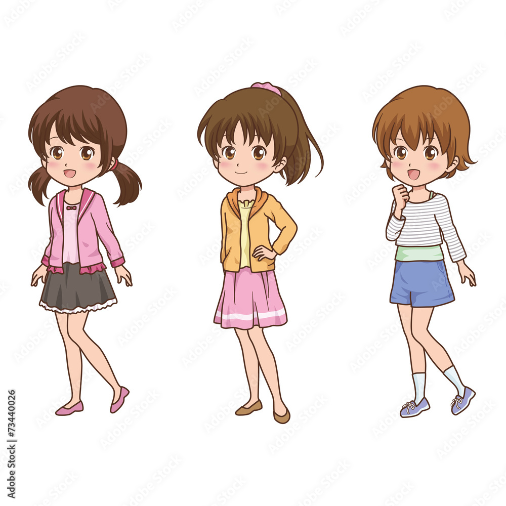 女の子 バリエーション 女の子 バリエーション