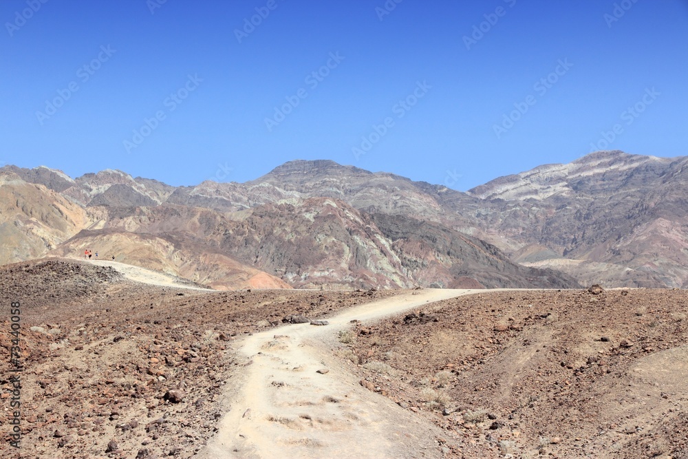Death Valley National Park - Black Mountains hiking trail Death Valley National Park - Black Mountains hiking trail