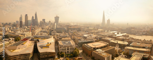London rooftop view panorama