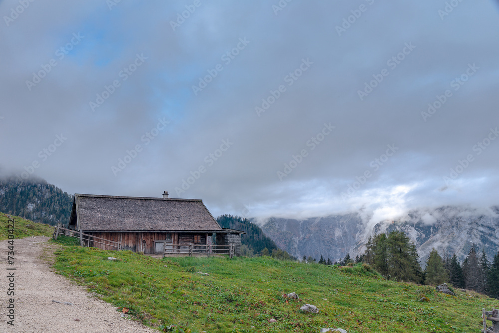 Mountain Pasture in Berchtesgaden Mountain Pasture in Berchtesgaden
