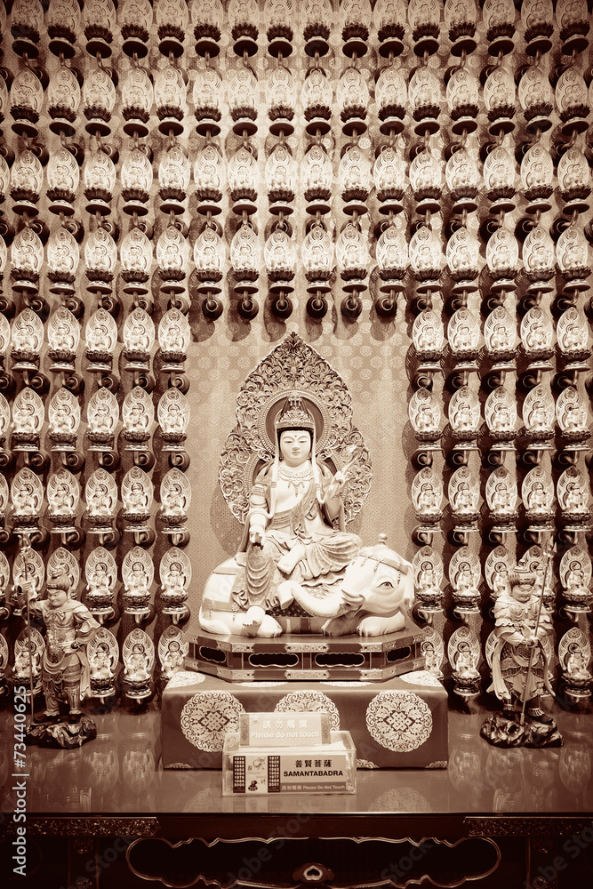 Fototapeta premium Singapore Chinese temple