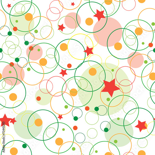vector abstract seamless child pattern wuth stars