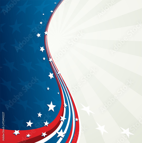 Independence Day patriotic background