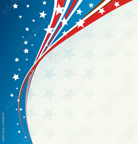 Independence Day patriotic background