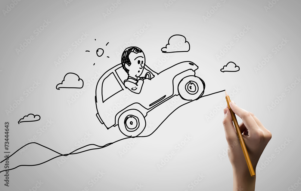 Fototapeta premium Sketch image