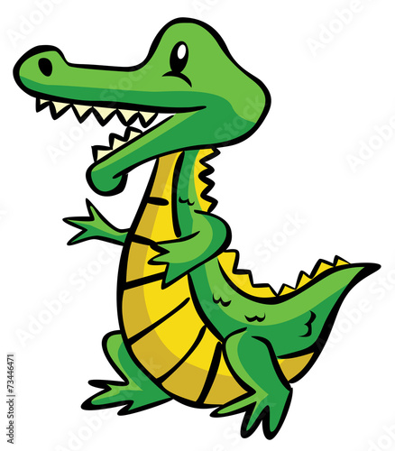 Crocodile Cartoon © imazydreams