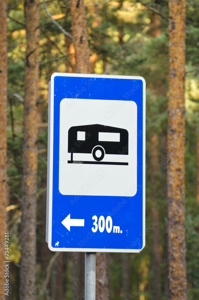 camping and tent place sign in resort forest camping and tent place sign in resort forest