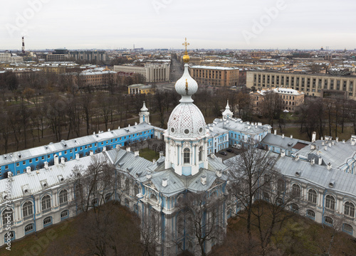 Санкт-Петербург. Вид с колокольни Смольного собора photo