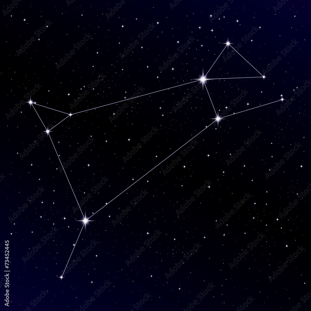 Obraz premium Aries constellation