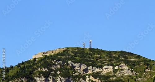 Monte Campo Molon and Forte Campo Molon of world war and televis