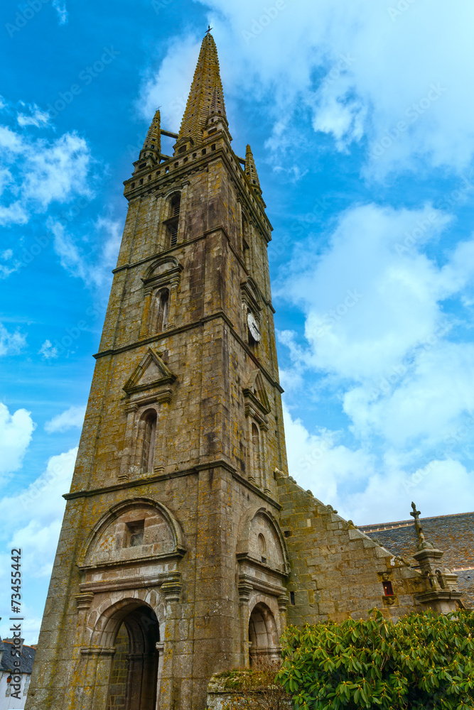 The Saint-Suliau church in Sizun (Brittany, France). The Saint-Suliau church in Sizun (Brittany, France).