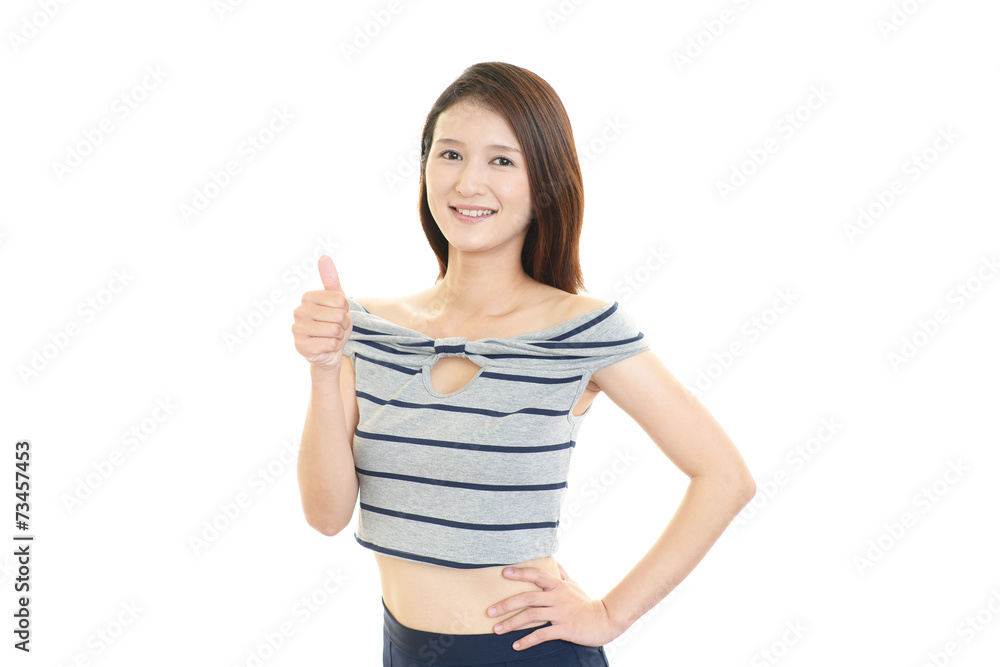 ダイエットに成功した女性