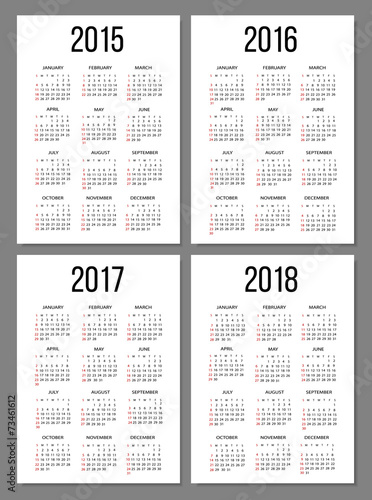 Calendar 2015