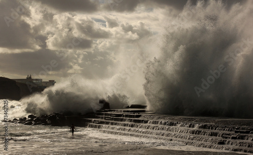 Fototapeta into the storm