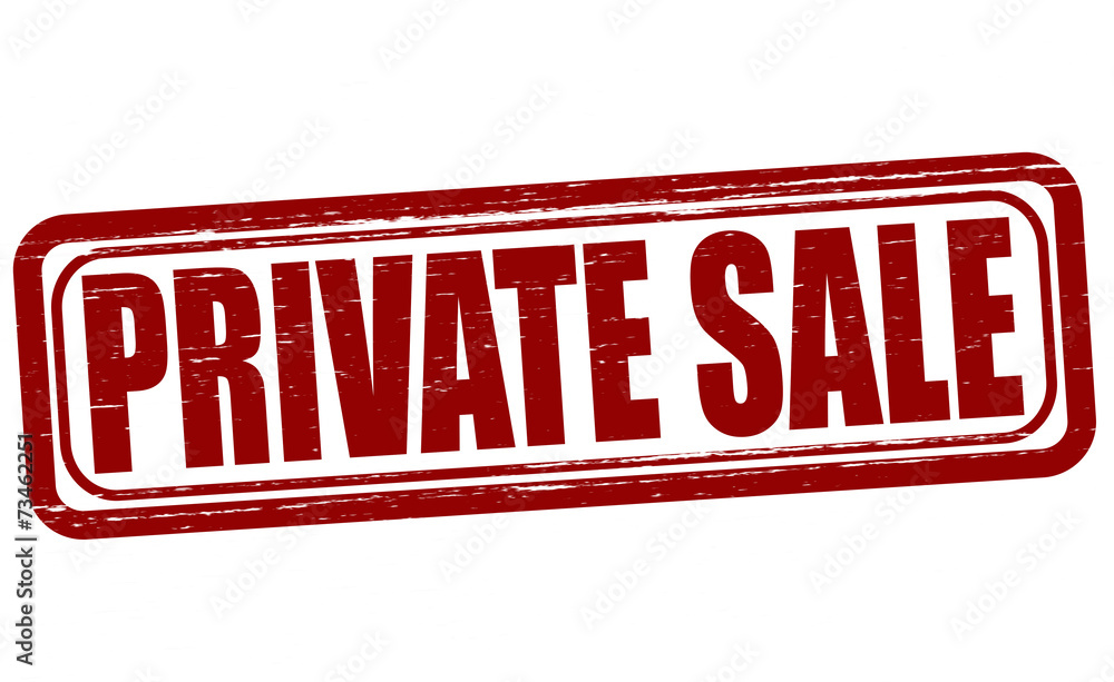 Private sale