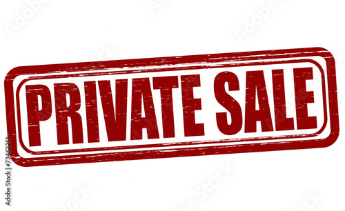 Private sale