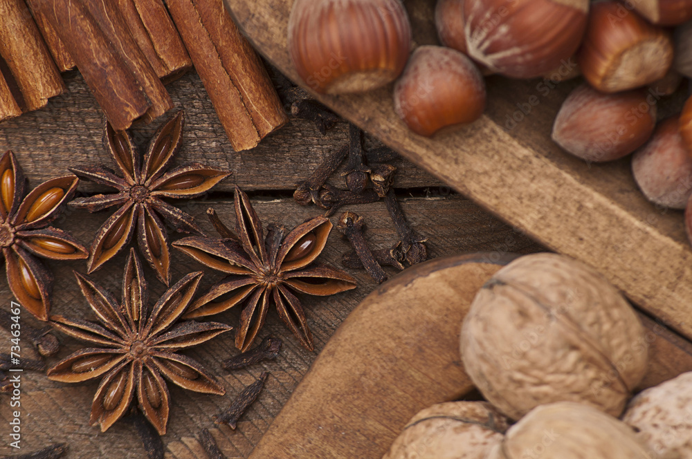 Christmas spices Christmas spices