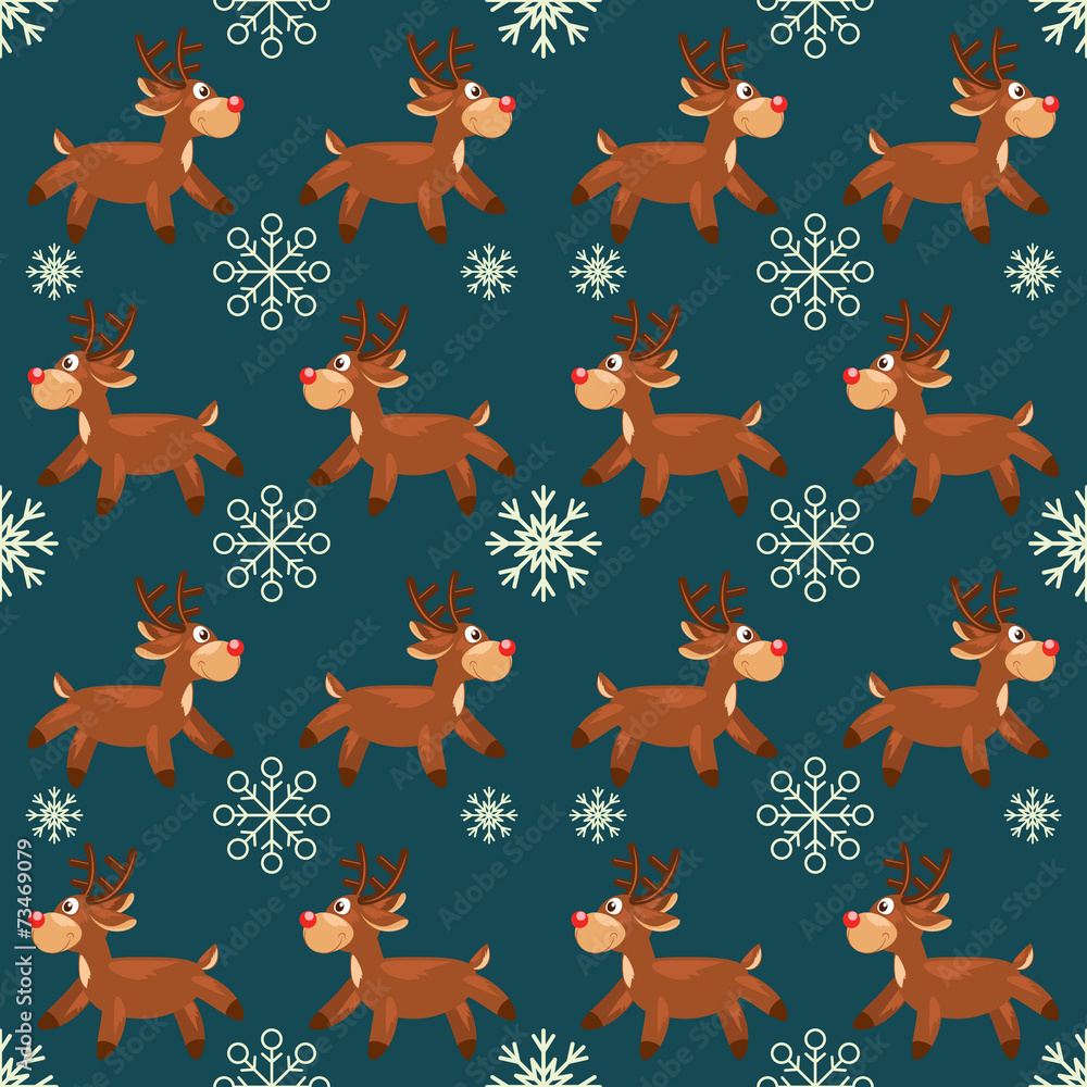 Seamless christmas vector illustration background Seamless christmas vector illustration background