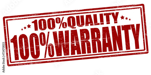 Quality and warranty