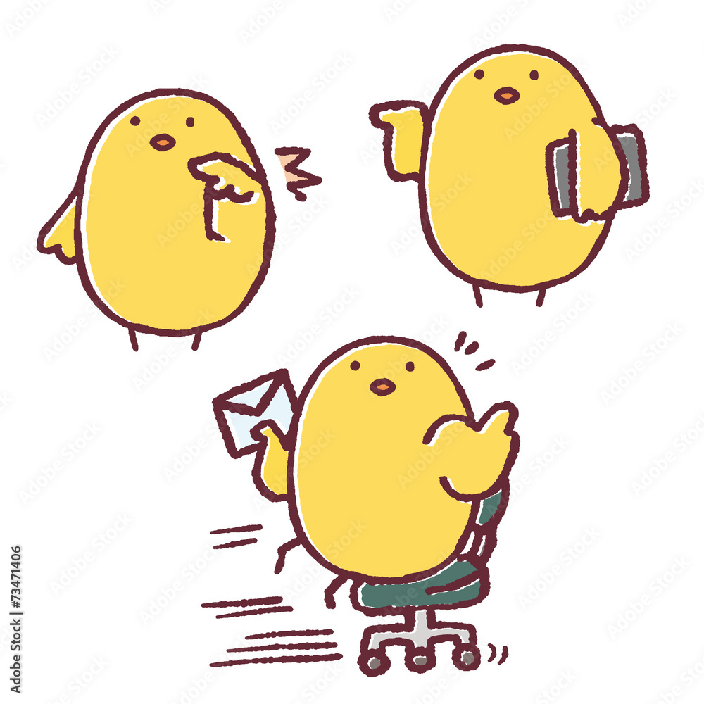 ひよこポーズ-17 ひよこポーズ-17