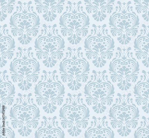 Classic blue seamless pattern