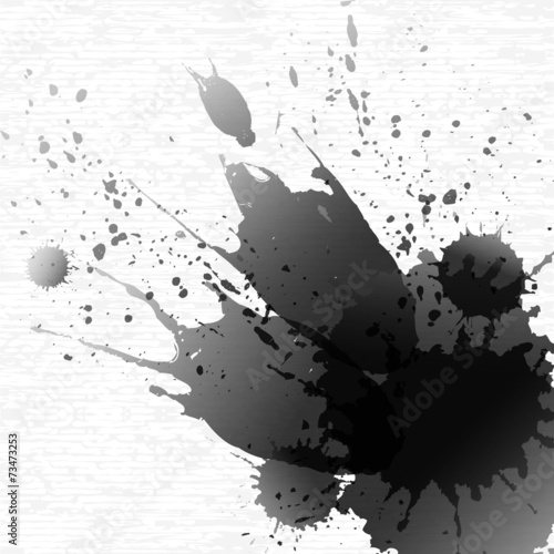Ink droplets background