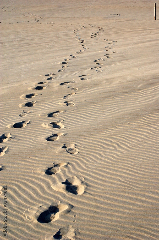 Fußspuren Stock Photo | Adobe Stock