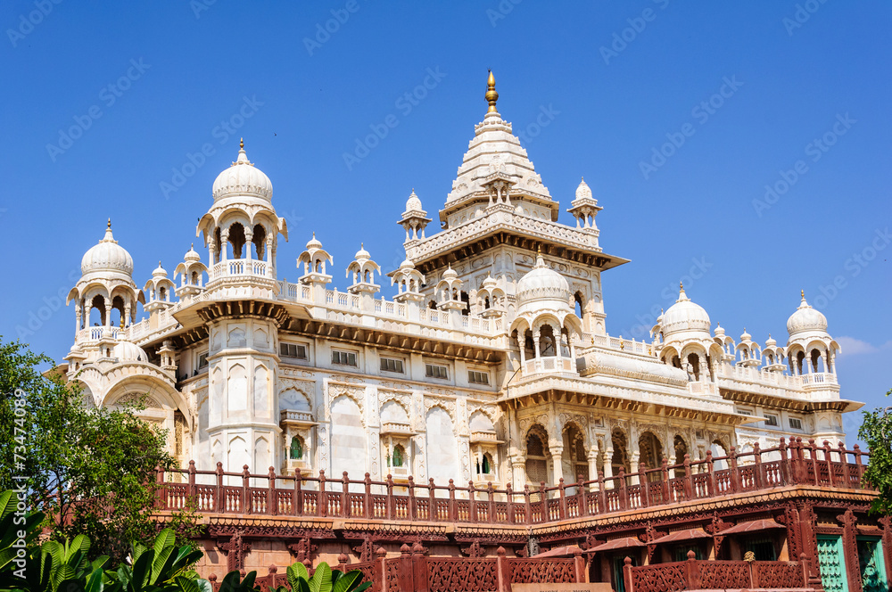 Different parts of  King's Memorials, Jaswant Thada