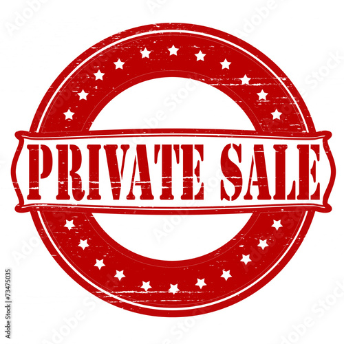 Private sale