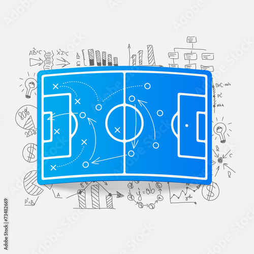Drawing business formulas: playing field, tactics