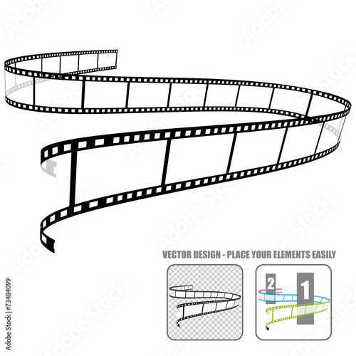 Vector Film Roll