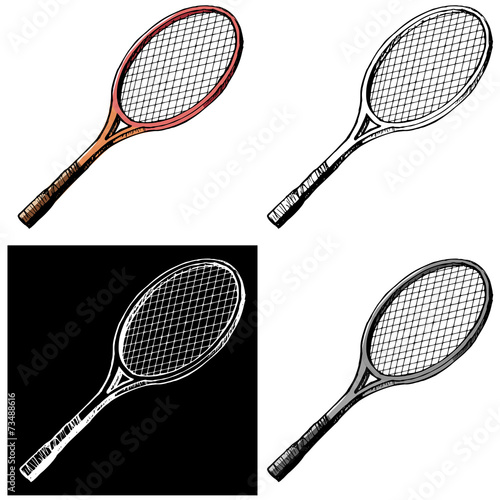 tennis bat