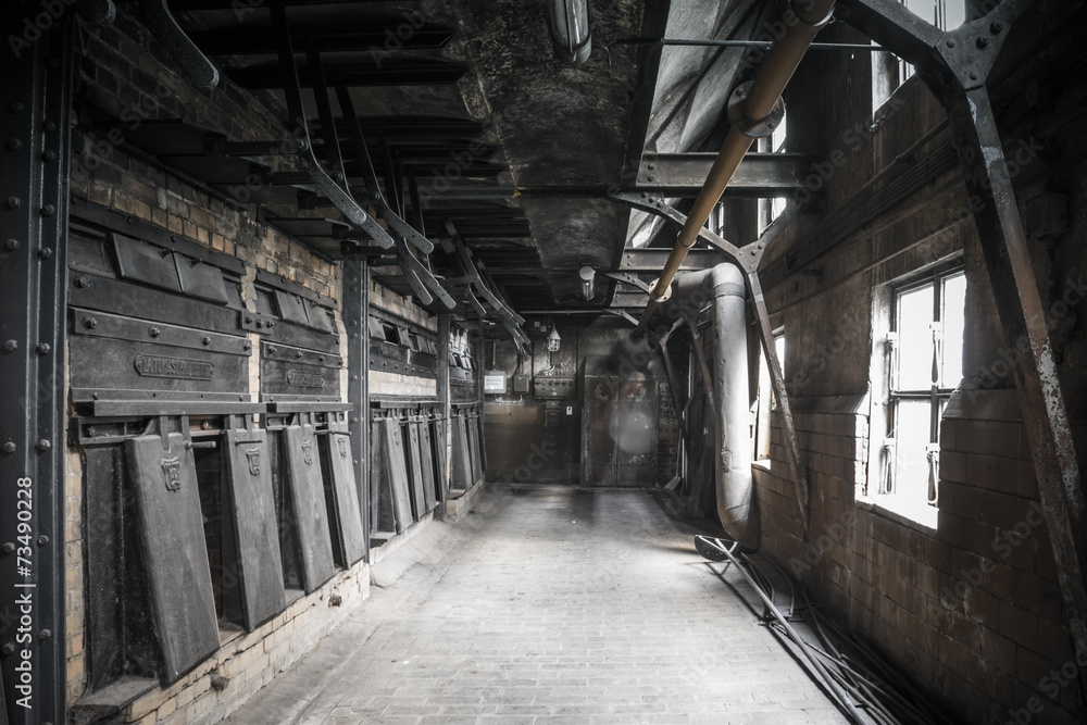 Fototapeta premium rusty industrial ruine