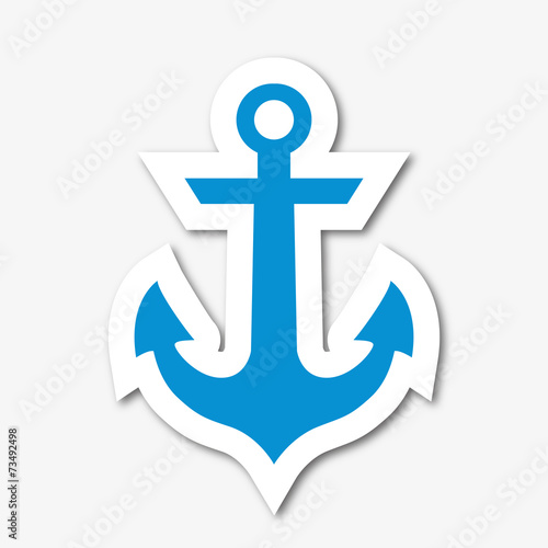 Logo ancre marine.