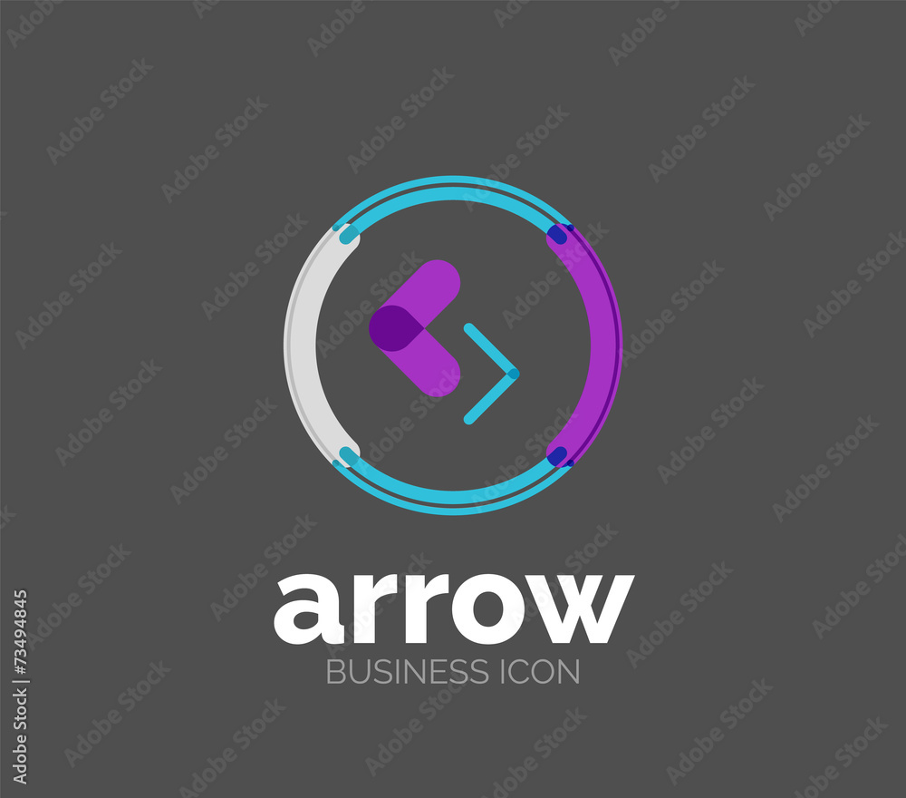 Minimal line design logo Minimal line design logo
